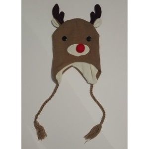 Reindeer Beanie Hat